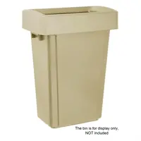 Couvercle Jantex pour poubelles étroites 60/80ltr | Beige