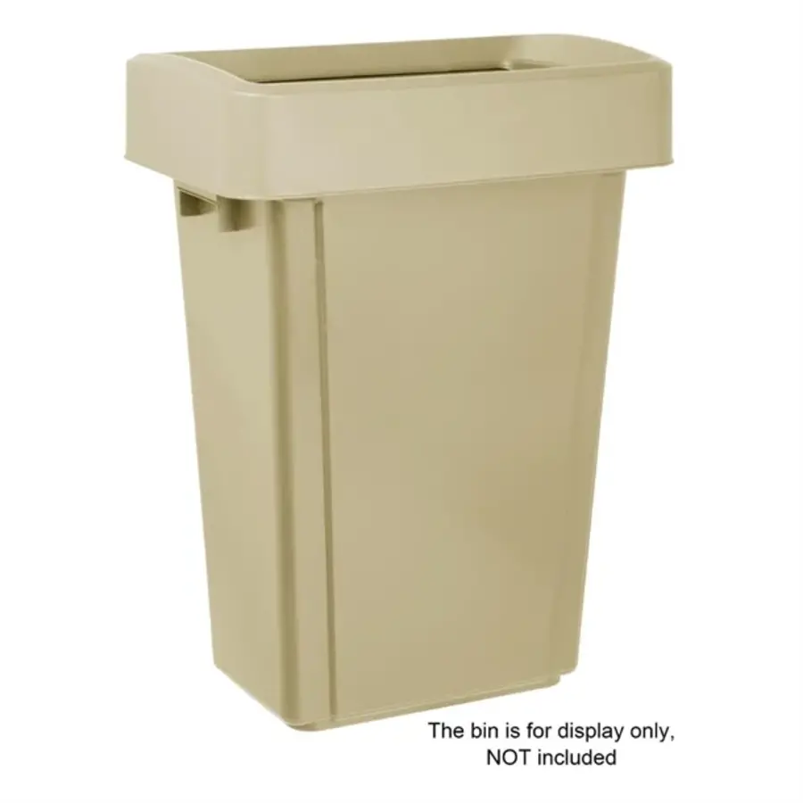 Jantex Deckel für schmale Abfalleimer 60/80ltr | Beige