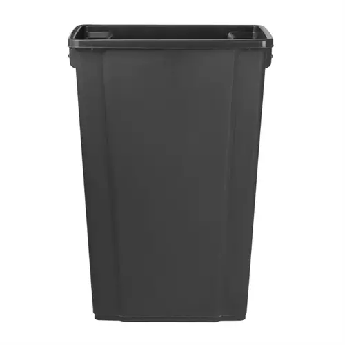 Jantex Jantex narrow waste bin 80ltr | black   Jantex Jantex narrow waste bin 80ltr | black