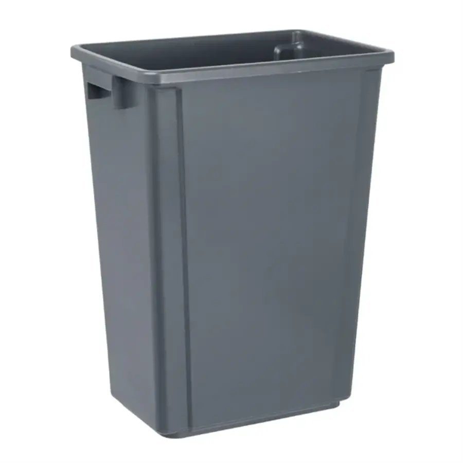 Jantex schmaler Abfalleimer 60 l | Grau