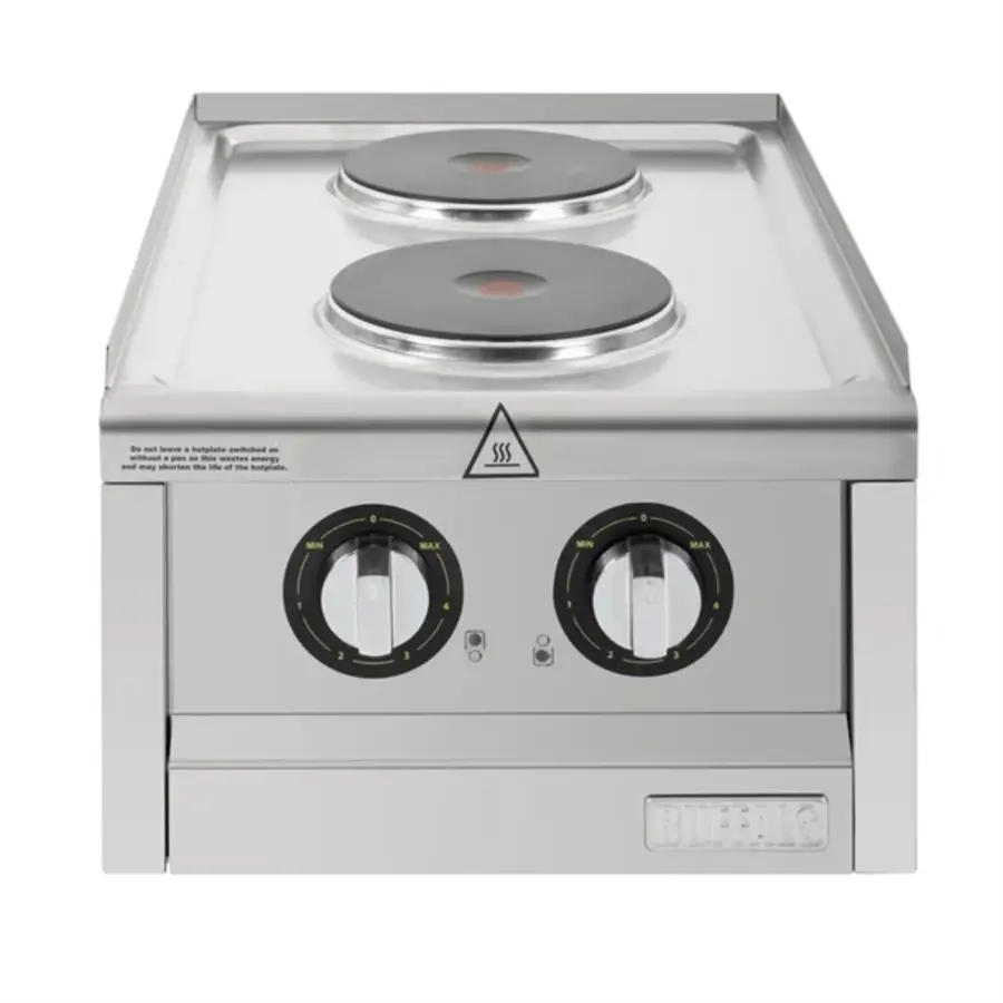 Elektrokochfeld Serie 600 mit 2 Kochzonen | 24 (H) x 40 (B) x 60 (T) cm