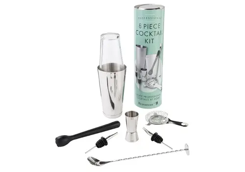  HorecaTraders Coffret à cocktails | 8 pièces 