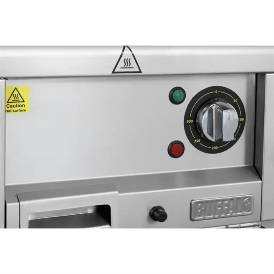 Elektrogrillplatte Serie 600 400 mm | 24 (H) x 40 (B) x 60 (T) cm