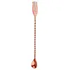 Beaumont  Mezclar Cocktail Spoon With Fork | Buyer