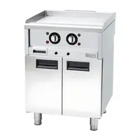 Elektrische Grillplatte mit zwei Zonen der Serie 600, 600 mm | 24 (H) x 60 (B) x 60 (T) cm