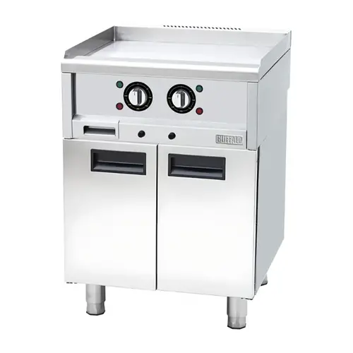  Buffalo Elektrische Grillplatte mit zwei Zonen der Serie 600, 600 mm | 24 (H) x 60 (B) x 60 (T) cm 