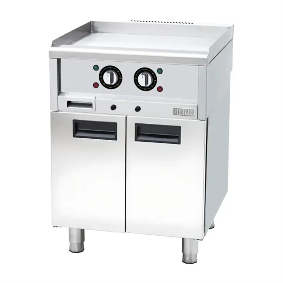 Elektrische Grillplatte mit zwei Zonen der Serie 600, 600 mm | 24 (H) x 60 (B) x 60 (T) cm