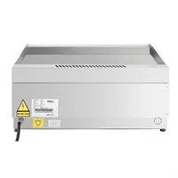 600-serie elektrische bakplaat met twee zones, 600 mm | 24(h)x60(b)x60(d)cm