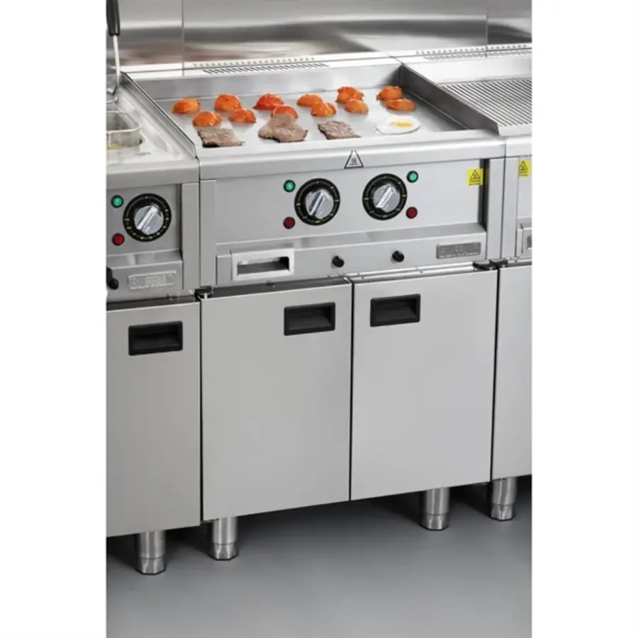 Elektrische Grillplatte mit zwei Zonen der Serie 600, 600 mm | 24 (H) x 60 (B) x 60 (T) cm
