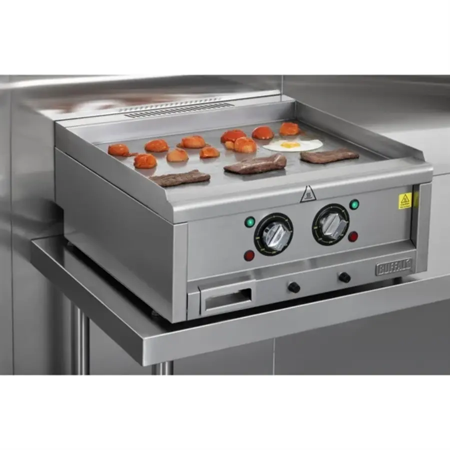 Elektrische Grillplatte mit zwei Zonen der Serie 600, 600 mm | 24 (H) x 60 (B) x 60 (T) cm