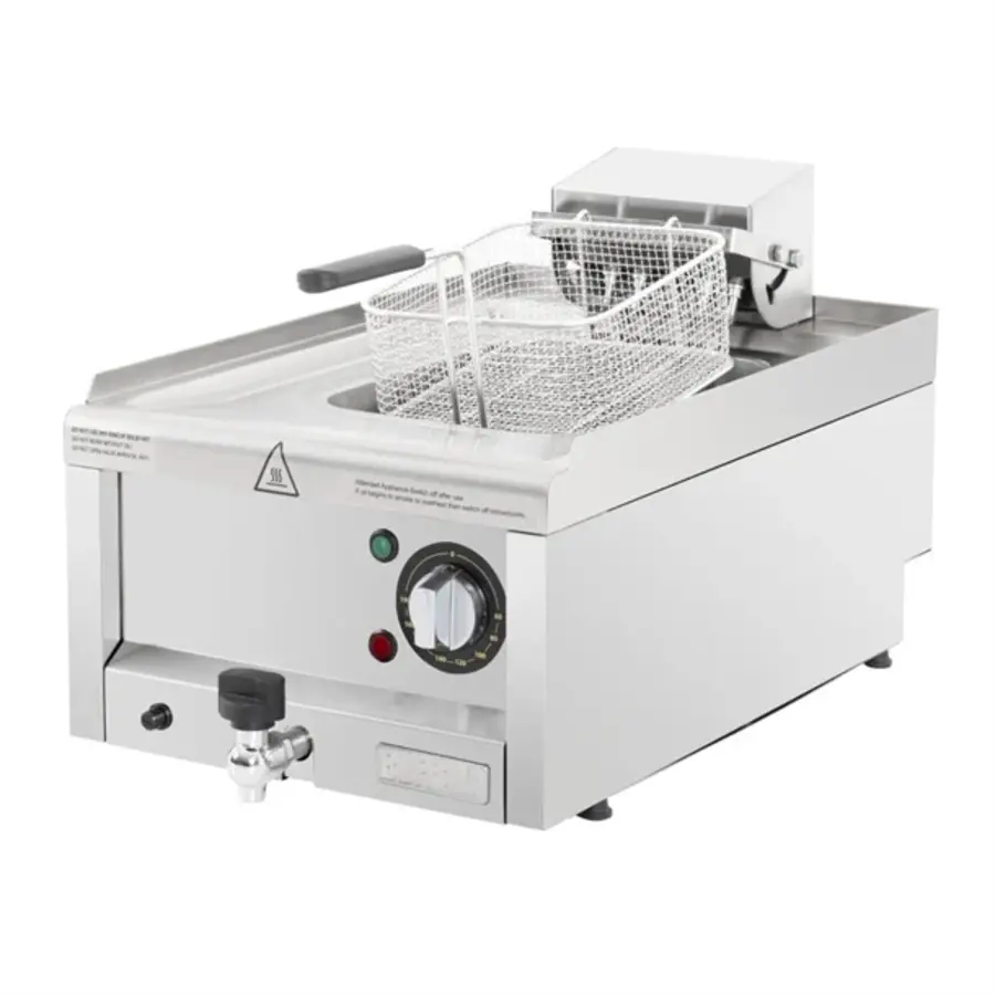 600-serie elektrische friteuse, 8 liter | 24(h)x40(b)x60(d)cm