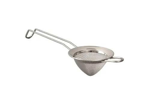  HorecaTraders tamis à mailles fines | acier inoxydable | 4,7 (h) x 7,9 (l) x 22,9 (p) cm 