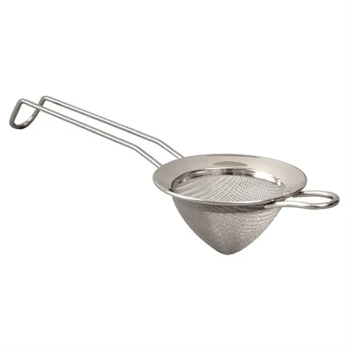  HorecaTraders tamis à mailles fines | acier inoxydable | 4,7 (h) x 7,9 (l) x 22,9 (p) cm 
