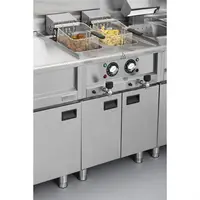 Elektrofritteuse Serie 600, 2x8 L | 24 (H) x 60 (B) x 60 (T) cm