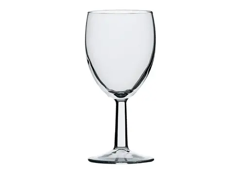  HorecaTraders Coupes à vin saxonnes | 260 ml marqué CE sur 175 ml (48 pièces) 
