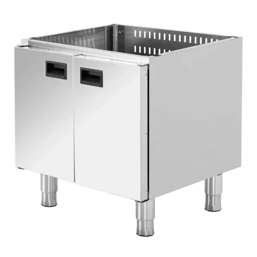 600 series base cabinet 600 mm | Stainless steel | 61(h)x60(w)x55(d)cm