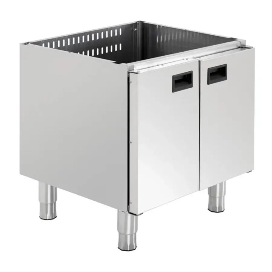 600 series base cabinet 600 mm | Stainless steel | 61(h)x60(w)x55(d)cm