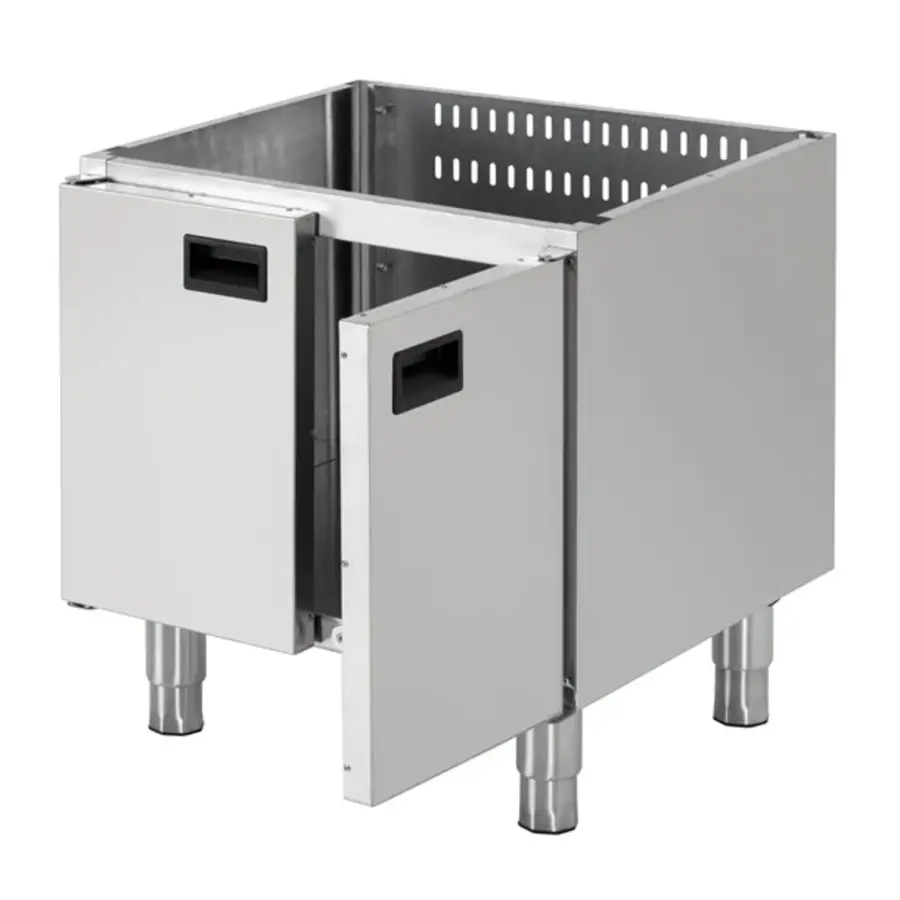 600 series base cabinet 600 mm | Stainless steel | 61(h)x60(w)x55(d)cm