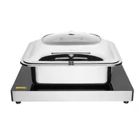 induction hob | stainless steel | 6.1(h)x46.2(w)x33.5(d)cm