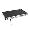 Buffalo grande plaque à induction | acier inoxydable | 6,1 (h) x 53 (l) x 32,5 (p) cm