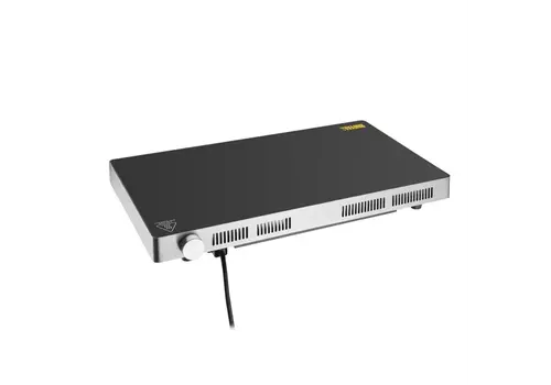  Buffalo grande plaque à induction | acier inoxydable | 6,1 (h) x 53 (l) x 32,5 (p) cm 
