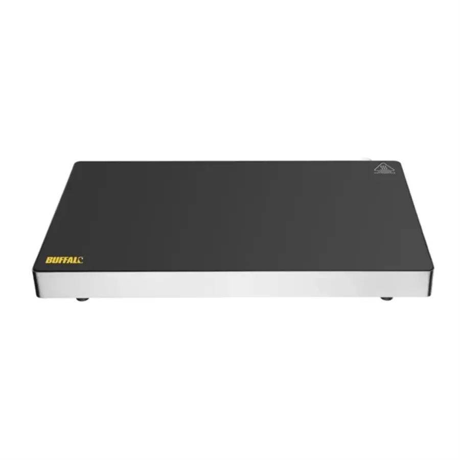 grande plaque à induction | acier inoxydable | 6,1 (h) x 53 (l) x 32,5 (p) cm