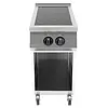 Buffalo plaque de cuisson à induction autonome avec 2 zones de cuisson | acier inoxydable | 90(h)x40(l)x75(p)cm