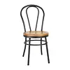 Bolero  Chaises d'appoint Clarisse Métalliques | Ensemble gris de 2