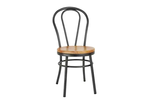  Bolero Chaises d'appoint Clarisse Métalliques | Ensemble gris de 2 