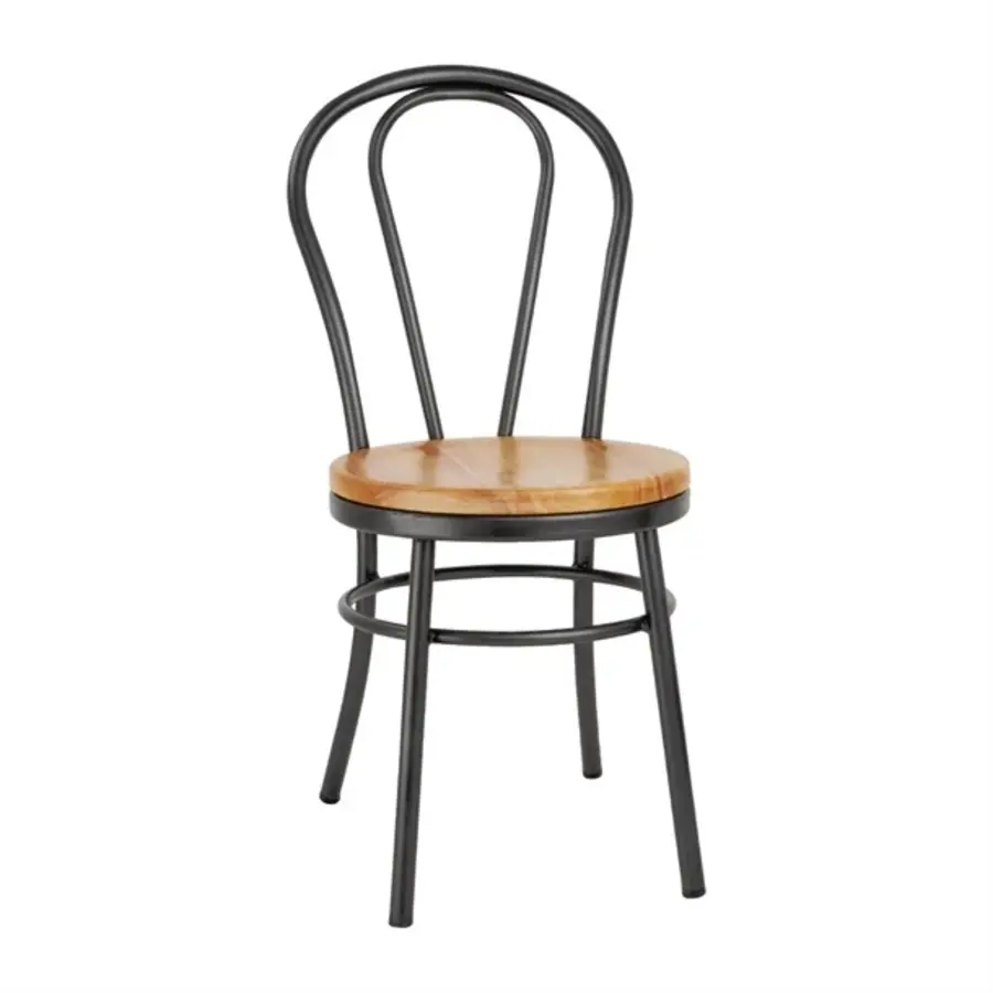 Clarisse high stool metallic gray, | 1 piece
