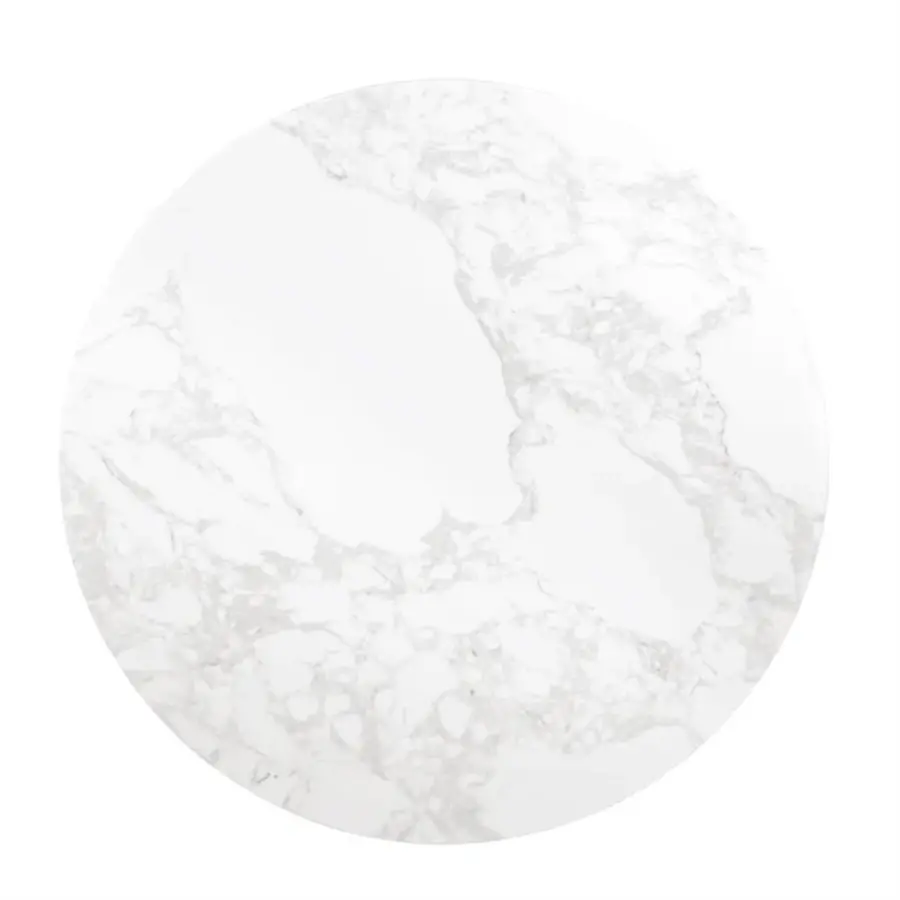 plateau de table effet marbre blanc | Garantie de prix 600 mm
