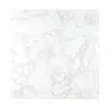 Bolero square table top with marble effect, white, | 600 mm