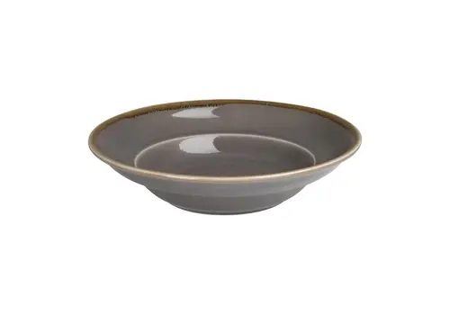  Olympia Bols à pâtes Kiln gris foncé | 25 cm | (4 pièces) 
