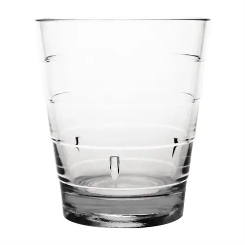  Olympia Kristallon clear polycarbonate ring cups | 285 ml, | 6 pieces 