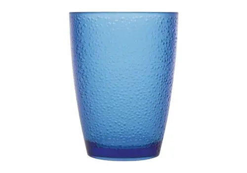  Olympia Kristallon polycarbonaat beker blauw  | 275 ml (pak van 6) | Prijsgarantie 
