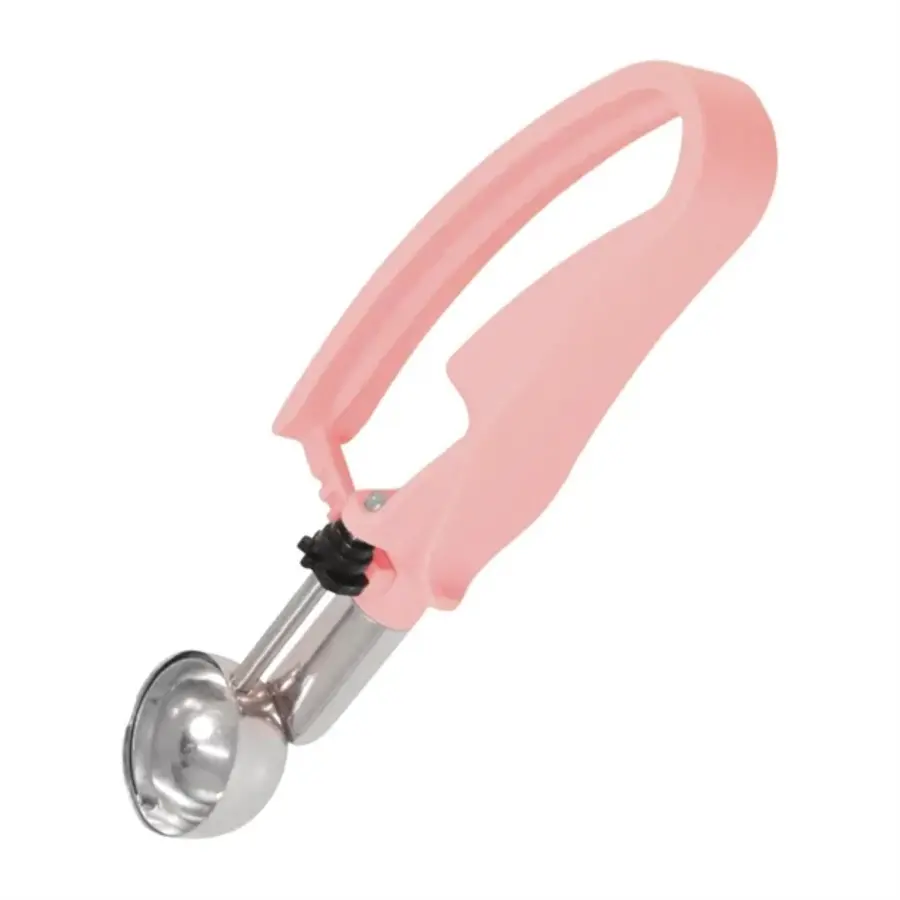Cuillère à portion Unigrip | taille 60 rose