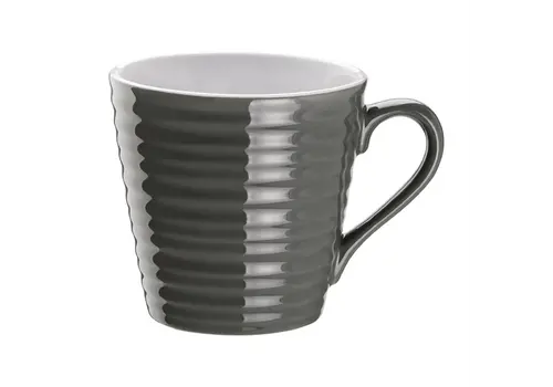  Olympia Cafe Aroma Mug Charcoal - | 340ml 11.5fl oz (Box 6) | Price guarantee 