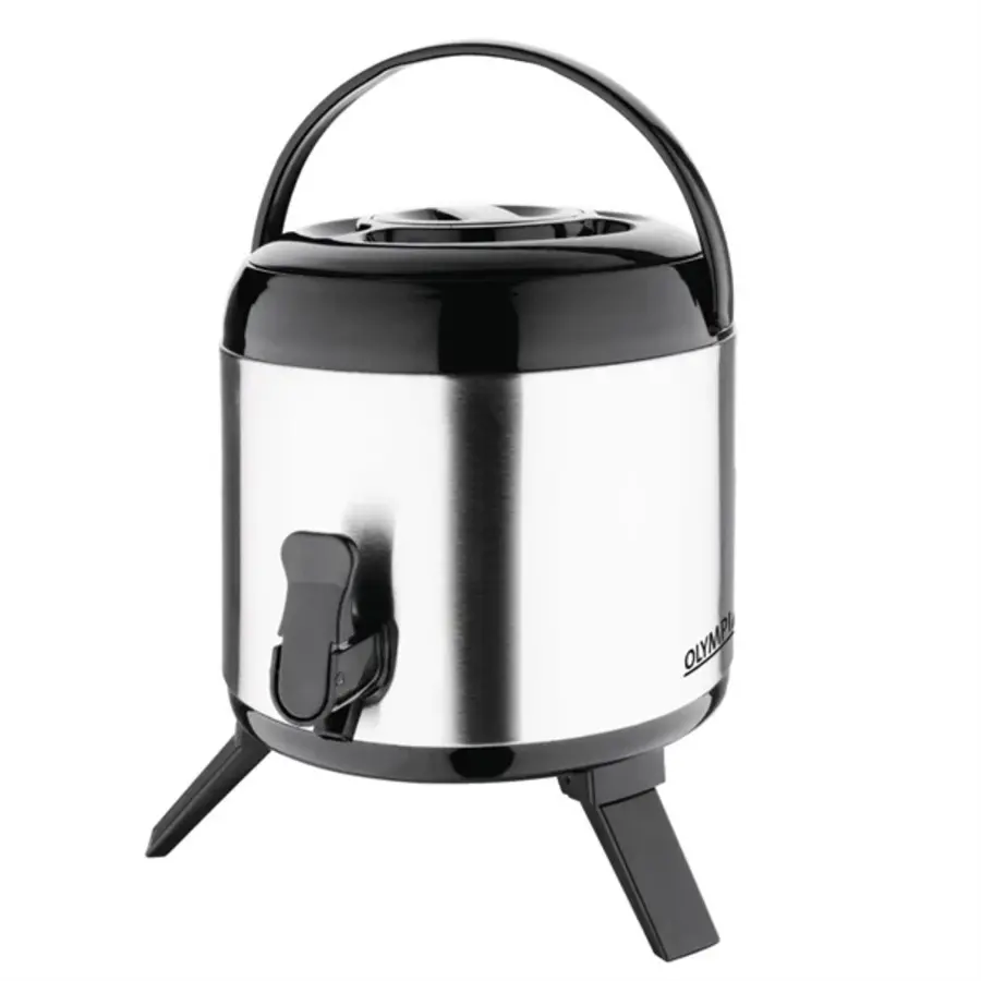 acier inoxydable | distributeur de boissons à double paroi | 6 litres