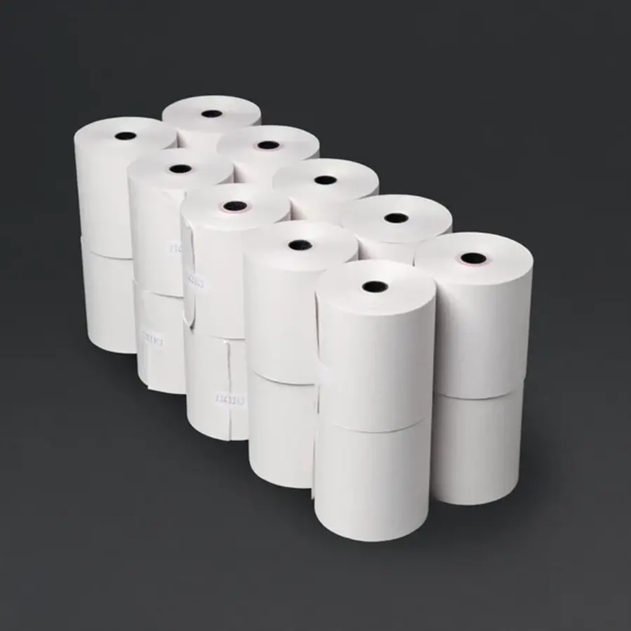 rouleau de papier non thermique 2 plis | 76 x 71 mm | (20 pièces)
