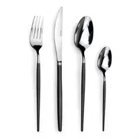 Amefa teaspoon | black | (12 pieces)
