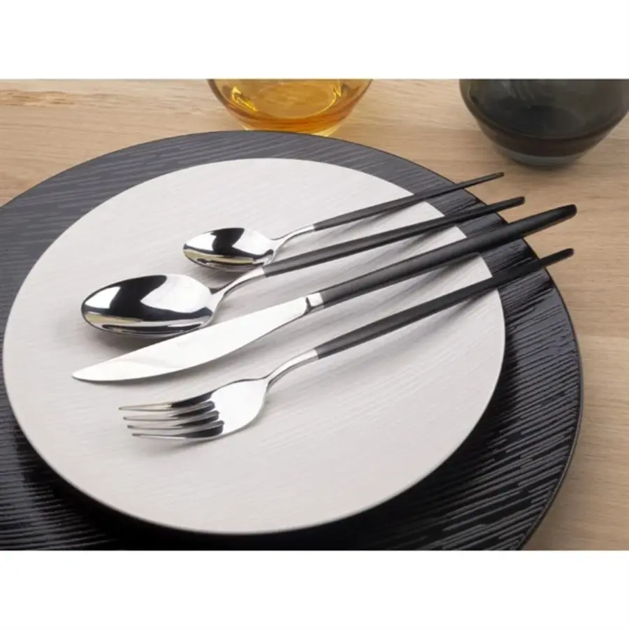 Amefa teaspoon | black | (12 pieces)