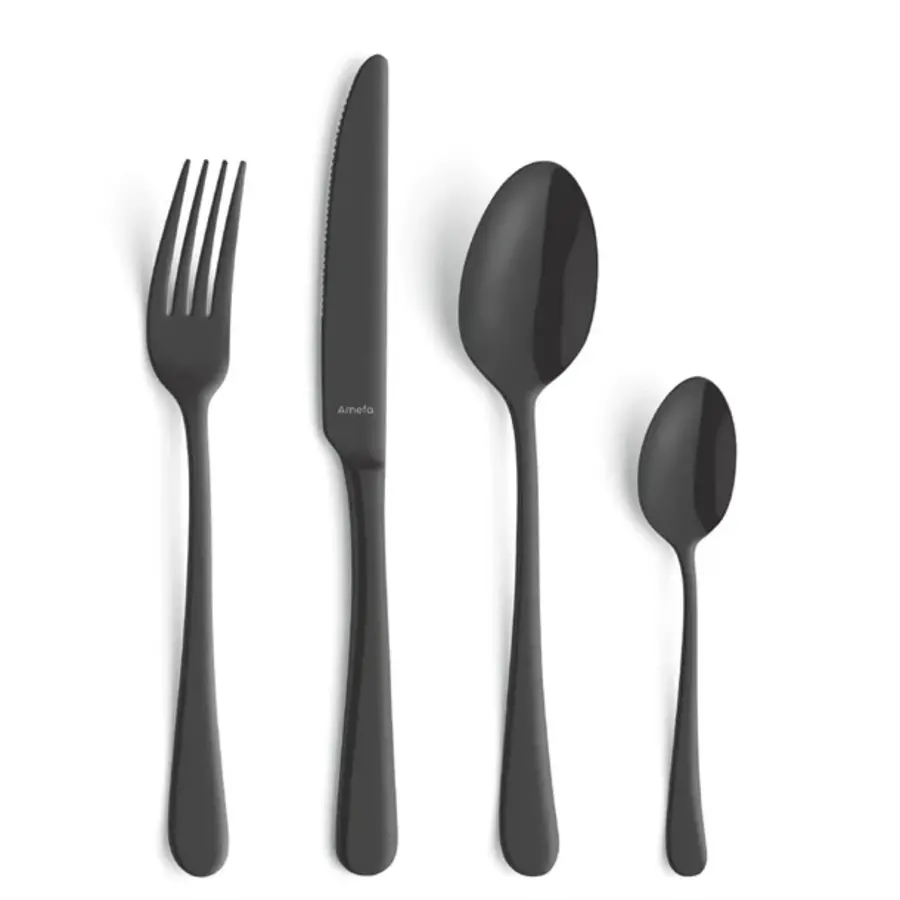 Cuillère à dessert Amefa | noir | (12 pièces)