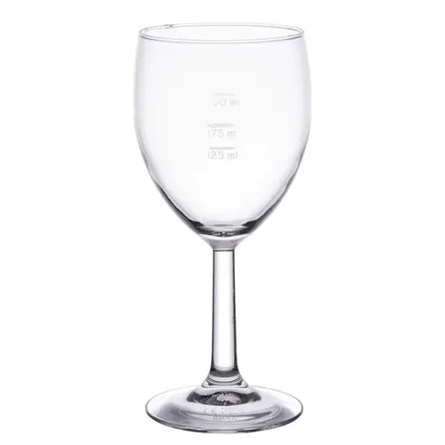  Arcoroc Savoie Grand Vin Wine Glasses | 350 ml CE marked on | 125ml, 175ml and 250ml 