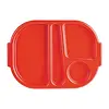 Olympia Kristallon Food Bowls Small | Polycarbonate Compartment | Red 322mm