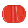 Olympia Petits bols à nourriture Kristallon | Compartiment en polycarbonate | Rouge 322 mm