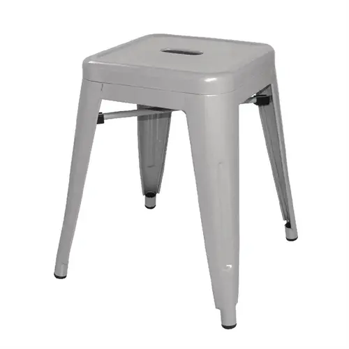  Bolero bistro low stool made of steel | (4 pieces) 