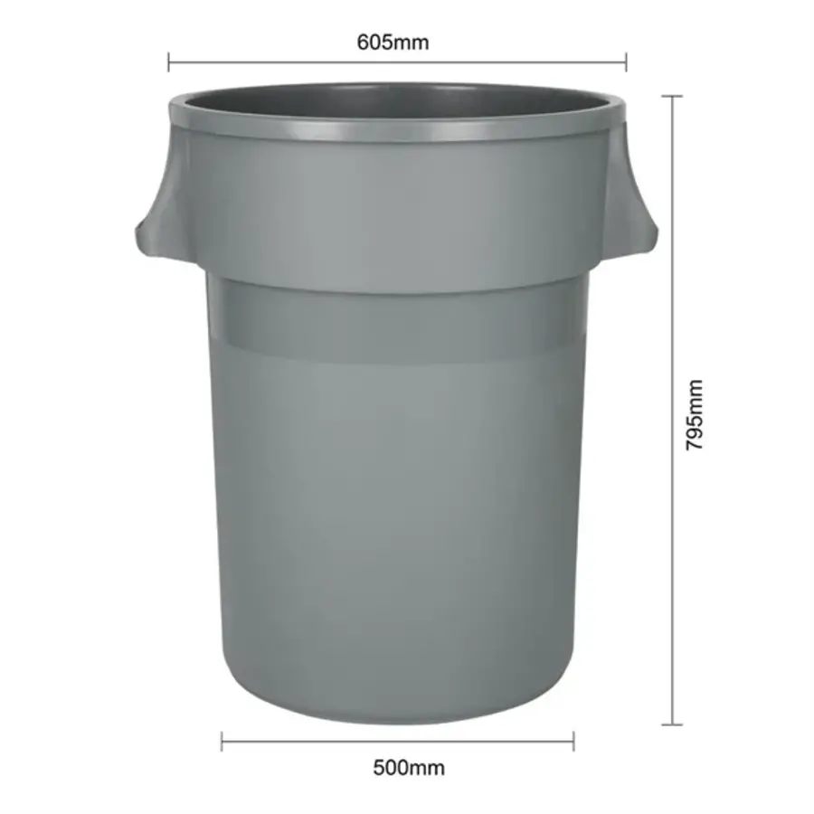 Jantex schwerer runder Eimer | 160ltr