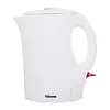 HorecaTraders Tristar white plastic kettle | 1100w | 1Ltr