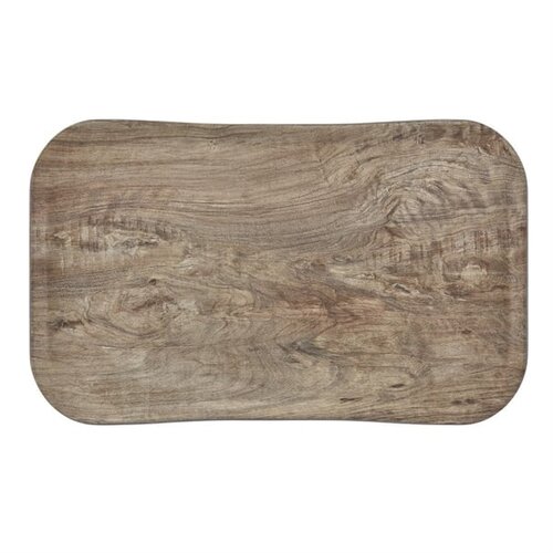  Cambro Versa tray | 32x53cm rectangular rustic decor light oak 