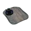 Cambro Versa tray | 26x32cm rectangular rustic decor light olive